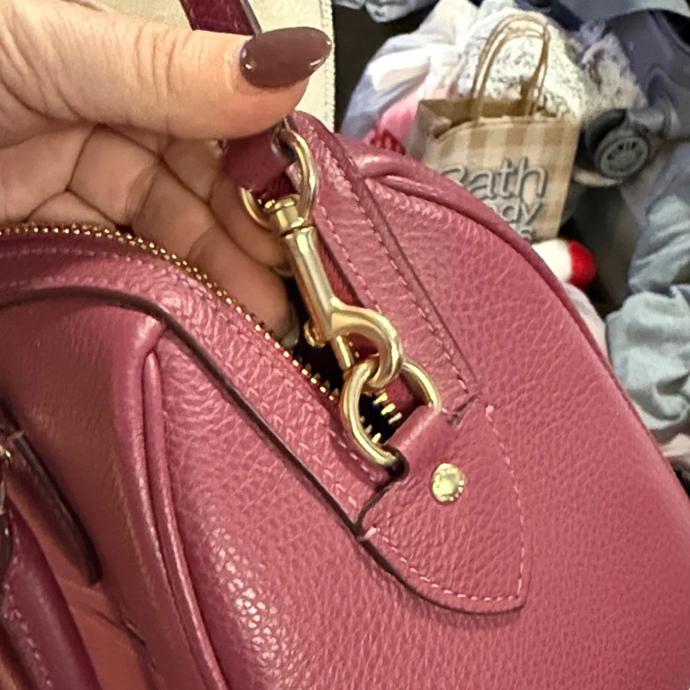 Coach limited edition pink Rowan Satchel - Picture 4 of 8